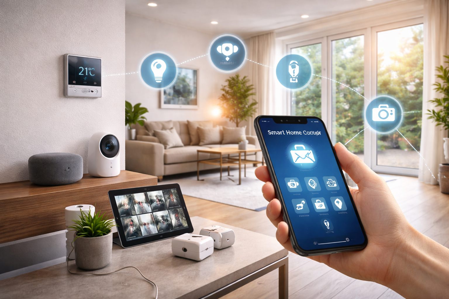 Smart-homeoplossingen door Vakrenovatie